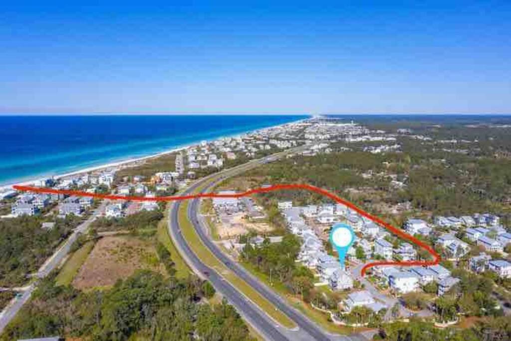 30A Coastal Home Walk To Beach, Lake & Pool Inlet Beach Екстериор снимка